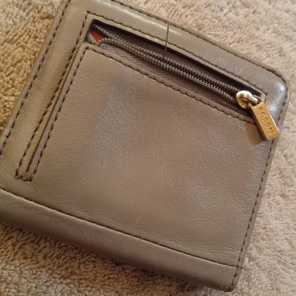 Fossil card case orange and green polka dots - Picture 4 of 5